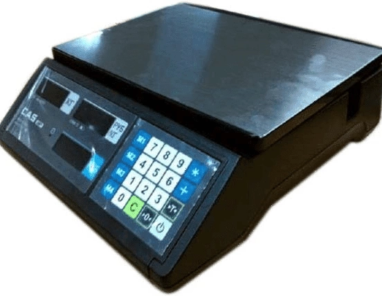 Весы торговые Cas ER JR-6CB черные