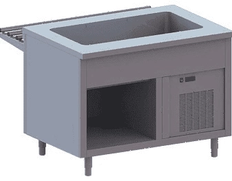 Мармит для вторых блюд Apach Chef Line LDW715O