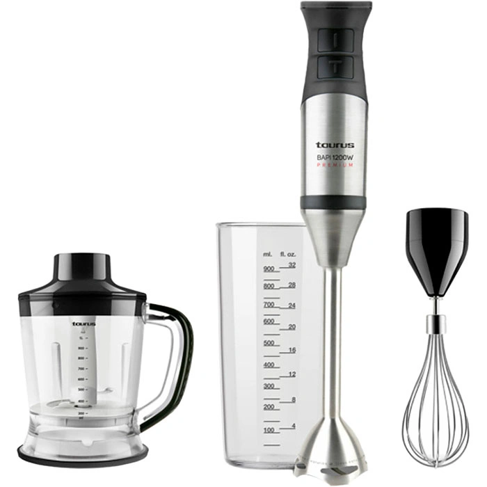 Блендер погружной Taurus Bapi 1200 Premium Plus Inox
