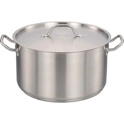 Кастрюля с крышкой Indokor Professional ZX-HC-32021 20,9л 32х26см нержавеющая сталь