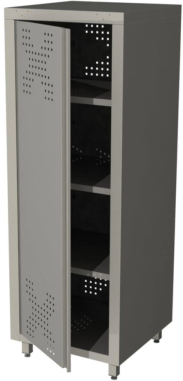 Шкаф кухонный для хлеба двери распашные Restoinox ШКРХ-6/6