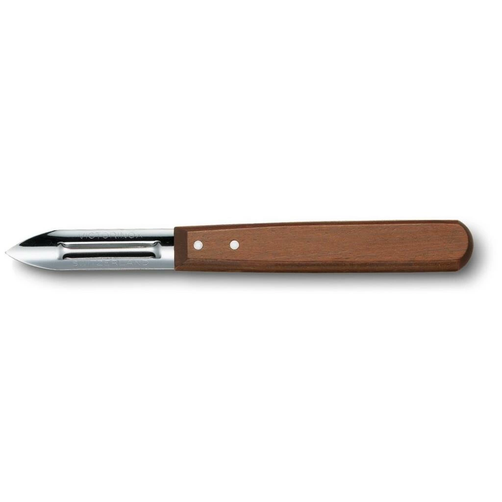 Нож для чистки овощей (овощечистка) дерев. ручка Victorinox | 5.0209