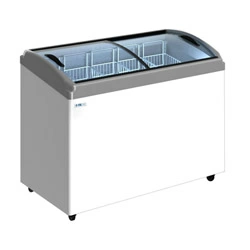 Ларь морозильный Italfrost СF500C (ЛВН 500 Г) серый, 6 корзин