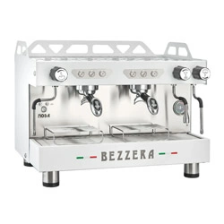 Кофемашина рожковая Bezzera MODA PM 2Gr экономайзер+подсветка, 220/380В, белая