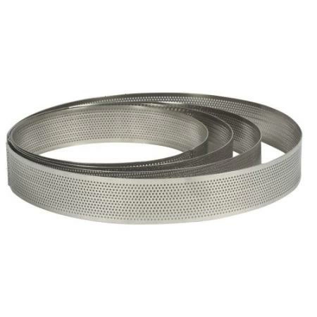 Форма кондитерская "Круг" d=10см h=3,5см нерж. перфорированная MGSteel | CRR1035P