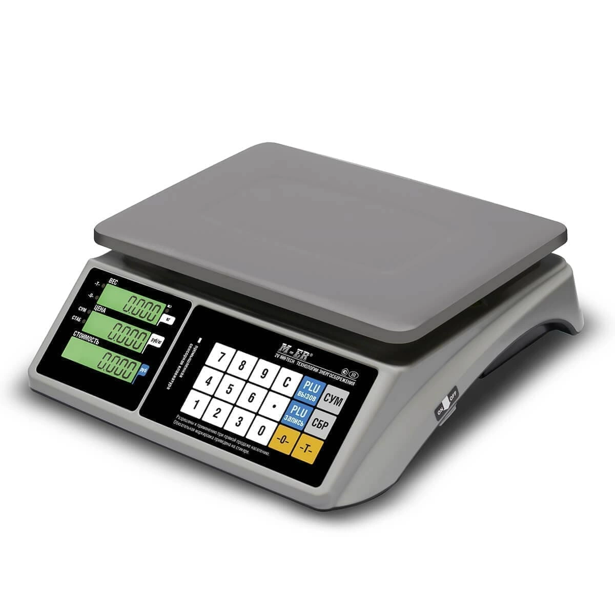 Весы торговые настольные M-ER 328 AC-6.1 "TOUCH-M" LCD