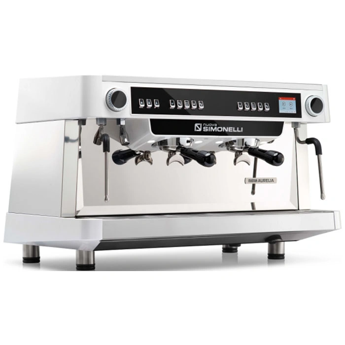 Кофемашина рожковая Nuova Simonelli Nuova Aurelia VOL XT 2Gr PID+LED+Display+Double steam wand White
