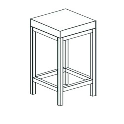 Колода разрубочная Apach Chef Line LCB67