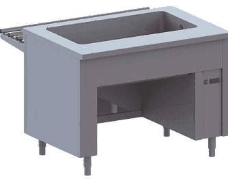 Мармит для вторых блюд Apach Chef Line LDW815A