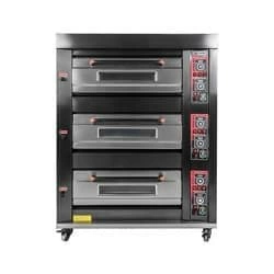 Печь подовая Miratek BK-36G ГАЗ с пароувлажнением на все ярусы