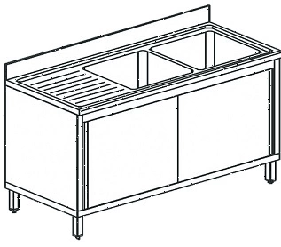 Ванна моечная Apach Chef Line L2S197-65LWSD