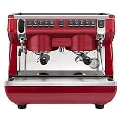 Кофемашина рожковая Nuova Simonelli Appia Life Compact 2Gr V высокие группы, экономайзер, красная