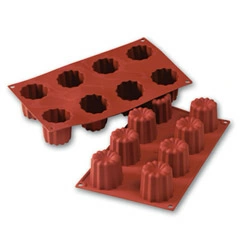 Формы для выпечки Martellato SF050/N Silicon Flex ромашка, d=55, h=50