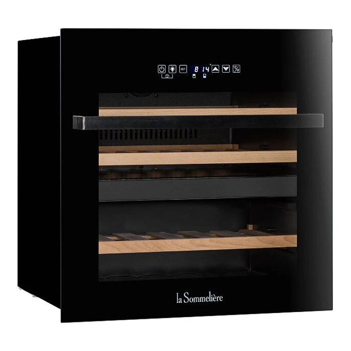 Шкаф винный двухзонный La Sommeliere LSBI36BDZ