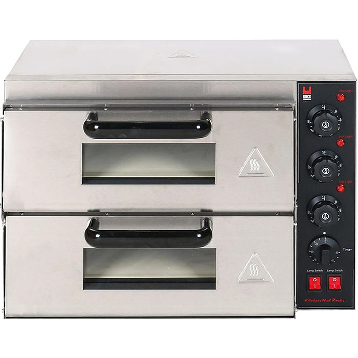 Печь для пиццы Rock Kitchen RK-PO2ST-CST