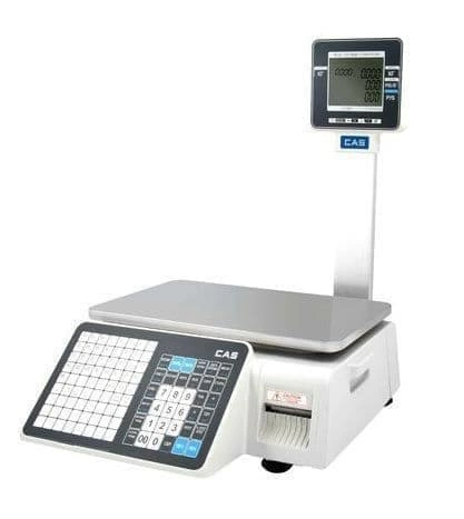 Весы торговые с печатью этикеток CAS CL3000J-15P