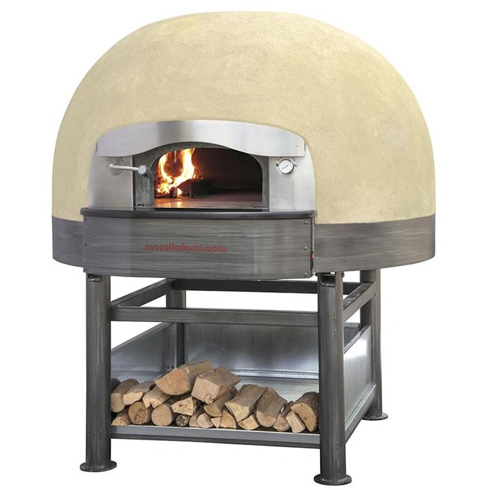 Печь дровяная Morello Forni LP110 Cupola Base, желтый