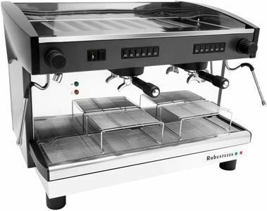 Кофемашина рожковая Robustezza ST2E 220/380 высокие группы 185 мм, экономайзер, черная