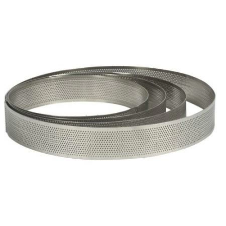 Форма кондитерская "Круг" d=24см h=3,5см нерж. перфорированная MGSteel | CRR243P