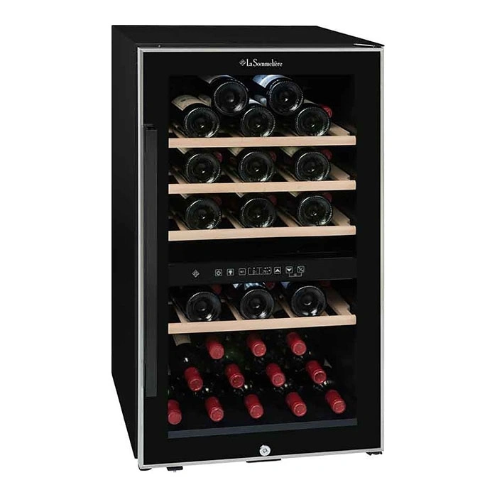 Шкаф винный двухзонный La Sommeliere ECS51.2Z