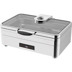 Мармит электрический Sunnex Burano W07-50111-UBU 13,5л GN1/1-100 с плоским черным дисплеем