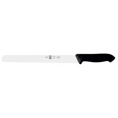 Нож для нарезки 300/450мм черный с волнистой кромкой HoReCa Icel | 28100.HR12000.300