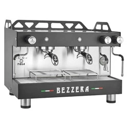 Кофемашина рожковая Bezzera MODA PM 2Gr экономайзер+подсветка, 220/380В, черная матовая