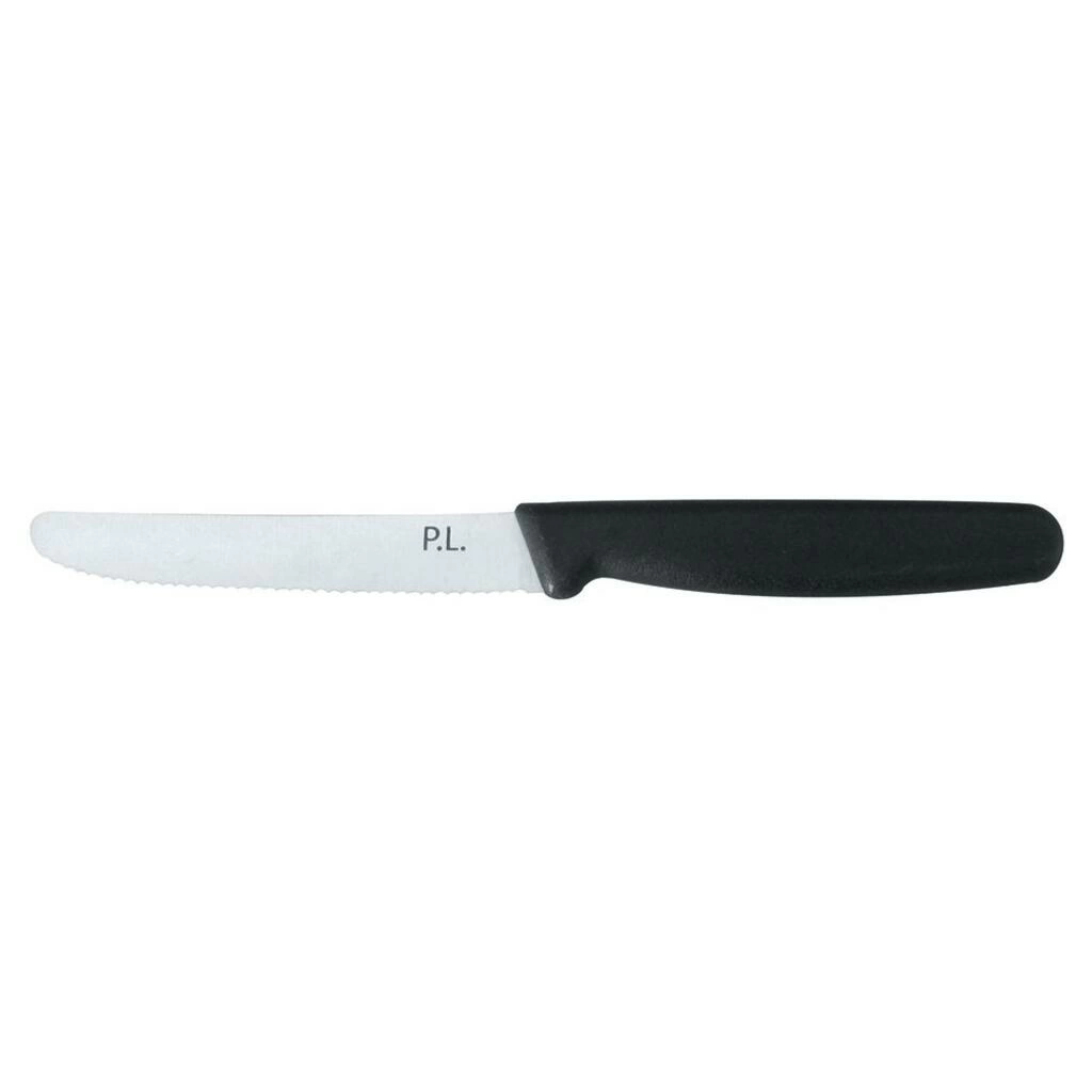 Нож PRO-Line для нарезки волнист лезвие 16см ручка черная пластик P.L. Proff Cuisine | KB05-100SYD