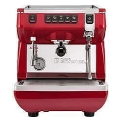 Кофемашина рожковая Nuova Simonelli Appia Life 1Gr V высокая группа, красная