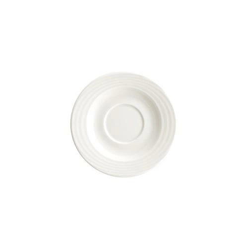 Блюдце 140мм Bonna Loop White LOP02CT