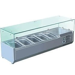 Витрина холодильная для ингредиентов Hurakan HKN-VRX1200/330