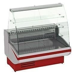 Витрина кондитерская Cryspi Gamma-2 К 1350, красная