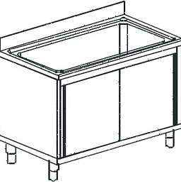 Ванна котломоечная Apach Chef Line LP177-135SD