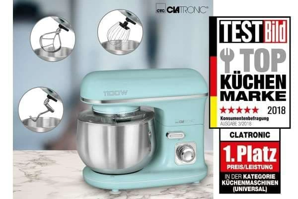 Комбайн кухонный Clatronic KM 3711 mint-grun