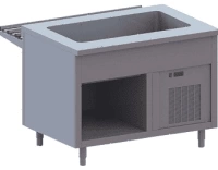 Мармит для вторых блюд Apach Chef Line LDW712O