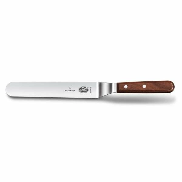 Лопатка кондитерская 15см изогнутая нерж с дерев. ручкой Victorinox | 5.2700.20
