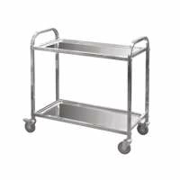 Тележка сервировочная 2-х ярусная 80х45х90см P.L. Proff Cuisine | JQ-ST019M2