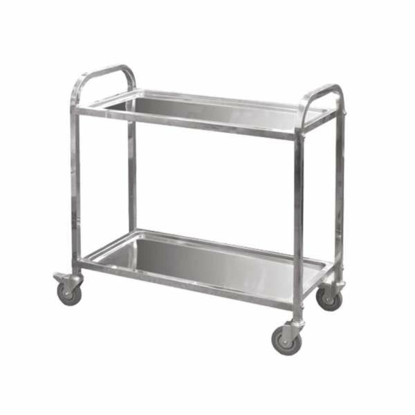 Тележка сервировочная 2-х ярусная 80х45х90см P.L. Proff Cuisine | JQ-ST019M2