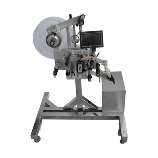 Автоматический этикетировщик для плоских поверхностей с датером Hualian Machinery HLMT-220TD