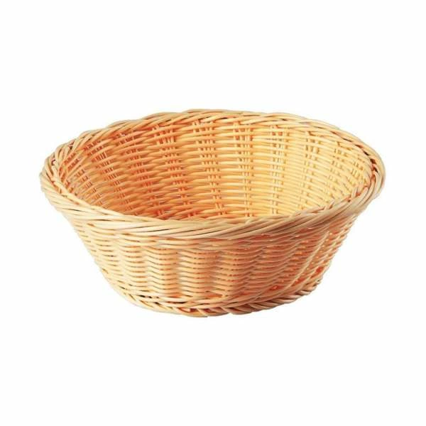 Корзина для хлеба d20,5см h7,5см плетеная ротанг бежевая P.L. Proff Cuisine | c04002