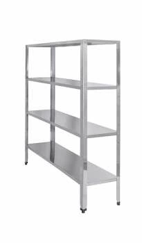 Стеллаж кухонный Luxstahl СР-1800х1700х500/4 нерж