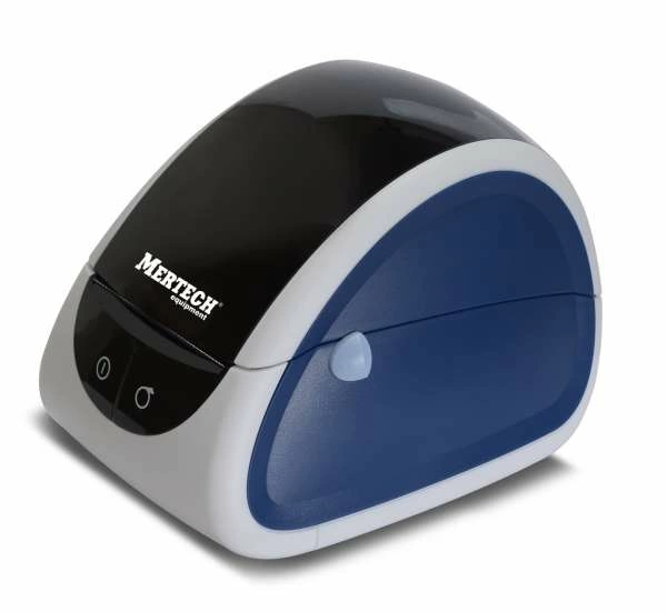Термопринтер липких этикеток MPRINT LP80 EVA RS232-USB Белые & blue