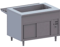 Мармит для вторых блюд Apach Chef Line LDW715HC