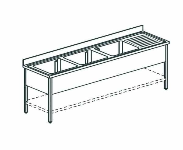 Ванна моечная Apach Chef Line L3S187-55RWSH