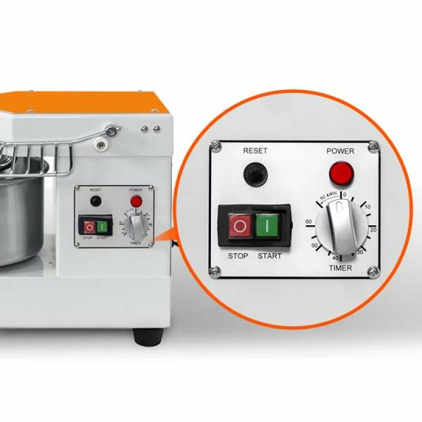 Тестомес спиральный Hopert PRO DH-8, загрузка 3 кг