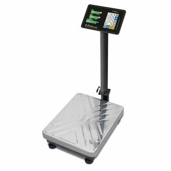 Весы торговые напольные M-ER 333 ACP-60.10/20 "TRADER" расчет стоимости LCD