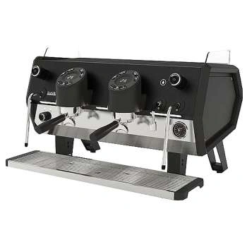 Кофемашина Sanremo D8 2 высокие гр, подсветка групп+Cold Touch + AUTOSTEAMER, черная
