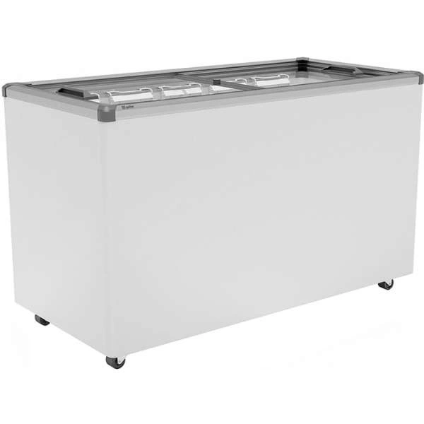 Ларь морозильный Frostor FG 500 C V25 серый (алюминиевая рамка)