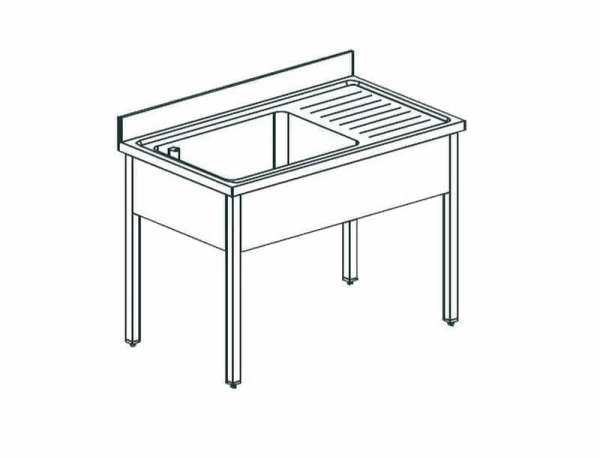 Ванна котломоечная Apach Chef Line LP187-115RW