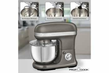 Комбайн кухонный ProfiCook PC-KM 1197 антрацит